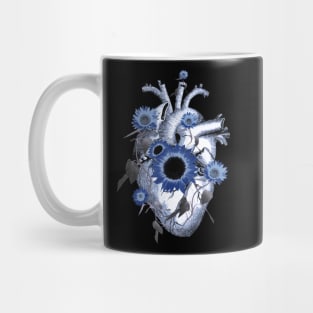 Floral heart 1 Mug